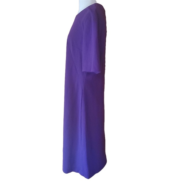 Vintage Purple, Poly‎ Knit Dress - Picture 3 of 5
